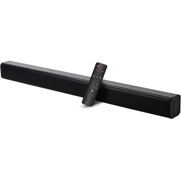 TV Soundbar 30 Inch 120 Watt Soundbar for TV 2.0 Channel Soundbar 4 EQ Modes
